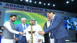 Asian Youth and Junior Weightlifting opening ceremony takes place in Greater Noida
