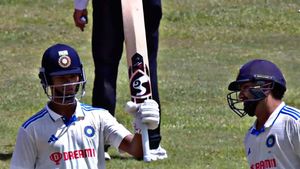 IND vs WI: Yashasvi Jaiswal joins elite list of India stars to score fifty-plus runs on Test debut