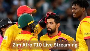Zim Afro T10 2023 Live Streaming: When And How To Watch The Inaugural Edition Live on TV And Mobile