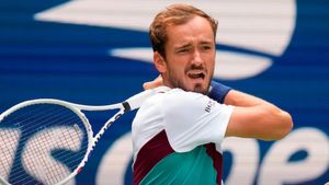 US Open 2023: Daniil Medvedev rolls into second round after defeating Attila Balazs in straight sets