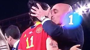 FIFA suspends Spain football chief for kissing Jennifer Hermoso after Women's World Cup final