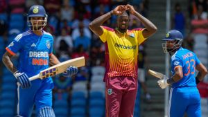 'Selfish Hardik Pandya!' fans react on Twitter for not letting Tilak Varma score maiden half century