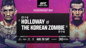 UFC Singapore 2023: Holloway vs. The Korean Zombie Fight Card, Date, Time, Telecast & Live Streaming Info
