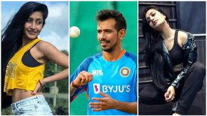 Yuzvendra Chahal's wife Dhanashree Verma took a veiled dig at Team India after spinner got Asia Cup 2023 snub?