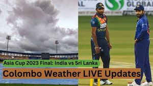 Colombo Weather Updates LIVE: IND vs SL Asia Cup 2023 Final - Cloudy Sky but No Rain, Sri Lanka in trouble