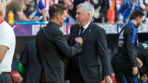 Real Madrid vs Atletico Madrid: Diego Simeone and Carlo Ancelotti H2H Record ahead of Madrid Derby