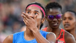 Hima Das provisionally suspended by NADA for three whereabout failures in 12 months