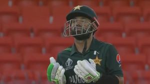 World Cup warm-ups, PAK vs NZ: Watch - Mohammad Rizwan slams hundred in first outing on Indian soil, Pakistan finish at 345/5