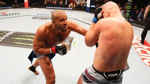 UFC Paris 2023 Results: Gane cements heavyweight contender status with home turf TKO of Spivak