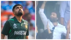 IND vs PAK, World Cup 2023: Watch - Arijit Singh's special celebration on Babar Azam dismissal
