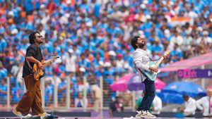India vs Pakistan, World Cup 2023: Pre-match ceremony in Photos as Sunidhi Chauhan, Arijit Singh and others perform