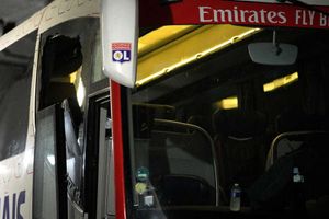 Lyon boss Fabio Grosso and his assistant sustain facial injuries in bus attack