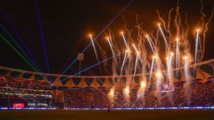 India vs England: Sea of Blue Sings Vande Mataram at Ekana Stadium - Watch