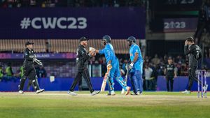 India vs New Zealand ODI World Cup 2023: India secures fifth consecutive win, claims the top spot against New Zealand