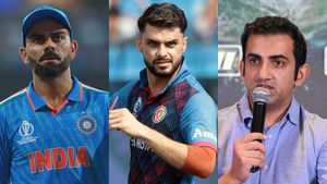 IND vs AFG: Fans Await Virat Kohli vs Naveen Ul Haq Showdown With Gautam Gambhir In Commentary During ICC World Cup 2023 Match 9