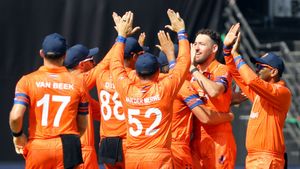 PAK vs NED, World Cup 2023: Teja Nidamanuru's family supports Netherlands as he makes World Cup debut in Hyderabad - Watch