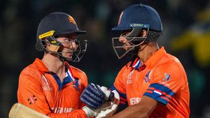 SL 263/5 in 48.2 overs vs NED, Target 263 | Netherlands vs Sri Lanka Highlights, Cricket World Cup 2023: Sadeera Samarawickrama scores 95 not out