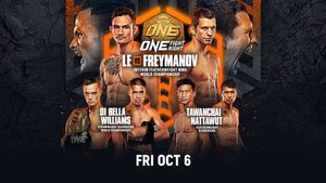 ONE Fight Night 15: How To Watch Le Vs Freymanov Card On October 7