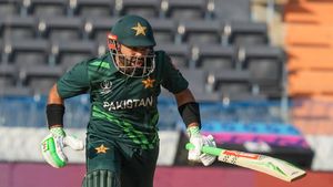 Israel Palestine War: Mohammad Rizwan dedicates ton to 'brothers and sisters in Gaza', breaches ICC rules; global cricket body responds