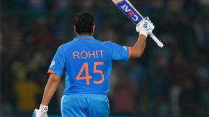 ODI World Cup 2023: Rohit Sharma became the third batter to hit 300 ODI Sixes