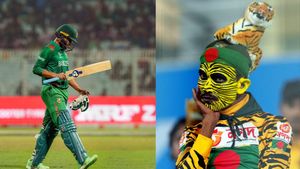 World Cup 2023: Bangladesh fan hits himself with slipper, demands same for Shakib and team