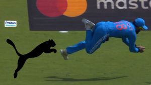 IND vs AUS, ICC World Cup 2023: 'Puma Dive by Virat Kohli!' Fans compare catch with famous logo