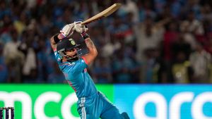 IND vs BAN, World Cup 2023: Virat Kohli's 48th century in Photos as India dominate Bangladesh