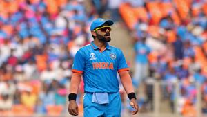 India vs Pakistan, World Cup 2023: Virat Kohli trolls Mohammad Rizwan with imaginary watch