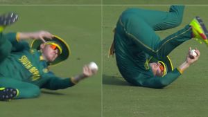 South Africa vs Afghanistan ODI World Cup 2023: David Miller's Catch, A Hilarious Display of Precision in Chaos