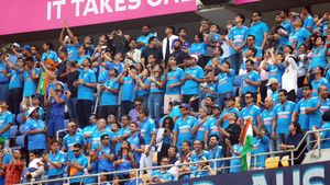 IND vs AUS, World Cup 2023: Breathtaking visuals as 130,000 people sing Indian National Anthem - Watch