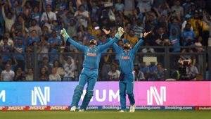 India player goes full MS Dhoni vs Sri Lanka, gives cheeky expression after crazy DRS call