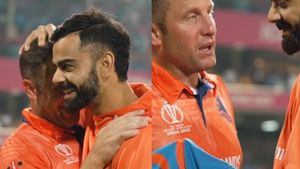 Why Virat Kohli gifted his shirt to Roelof van der Merwe? Two Possible Reasons
