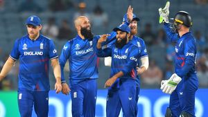 World Cup 2023, England vs Netherlands in Photos: Ben Stokes and bowlers help Three Lions to vital win in Champions Trophy run