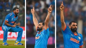 ICC World Cup 2023: Mohammed Shami Breaches List of Records With Seven-Wicket Spell Vs New Zealand