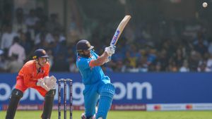 IND vs NED: Rohit Sharma breaks Sourav Ganguly and Virat Kohli's captaincy record, equals Sachin Tendulkar's feat