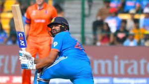 India vs Netherlands In Photos, ICC World Cup 2023: Shreyas Iyer, KL Rahul slam centuries in 9th consecutive win