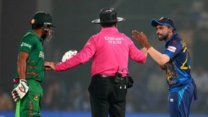 Another Controversy! Sri Lanka players' shocking reaction after World Cup 2023 Match - Angelo Mathews explains reason