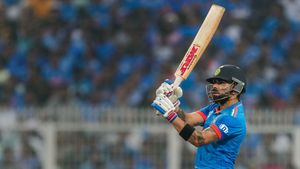 Virat Kohli equals Sachin Tendulkar's world record with 49th ODI hundred at Eden Gardens on 35th birthday