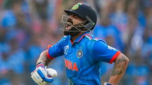 India vs New Zealand, World Cup 2023: Virat Kohli breaks world record to take IND into final