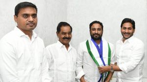 Former CSK star Ambati Rayudu joins YSRCP in presence of Andhra Pradesh CM Jagan Mohan Reddy