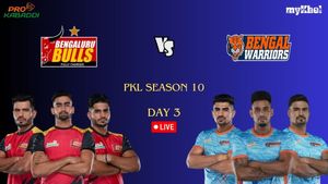 PKL Highlights 2023 Day 3: Bengal Warriors Beat Bengaluru Bulls 32-30; Puneri Paltan Win 37-33 Jaipur Pink Panthers, Pro Kabaddi League 2023 Today