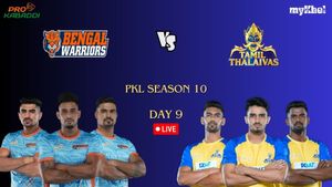 PKL Season 10 Highlights Day 9: Bengal Warriors Beat Tamil Thalaivas 48-37
