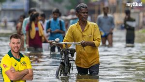 David Warner Concerned for Chennai, Urges Safety Amid Cyclone Michaung Flooding