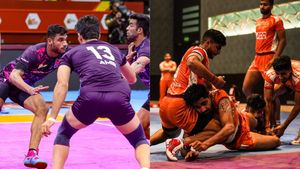 PKL Season 10: Jaipur Pink Panthers vs Gujarat Giants: Head to Head Record, Starting 7, Dream 11 & Live Streaming Info