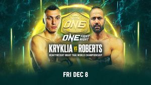 ONE Fight Night 17 Live Streaming & Telecast: How To Watch Kryklia vs. Roberts Card On December 9