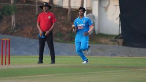 Who is Raj Limbani who fired India into ACC U-19 Asia Cup 2023 semi-final with figures of 7/13?