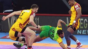 PKL 2023 Day 5 Results: Patna Pirates thrash Telugu Titans; UP Yoddhas beat Haryana Steelers by 30-point margin