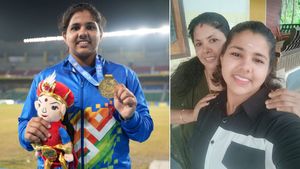 KIYG 2023: Living her mother’s dream, record breaking Kerala shot-putter Anupriya VS making a mark in junior circuit