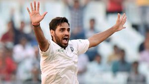 Bhuvneshwar Kumar registers career best figures on return to red-ball cricket after six years