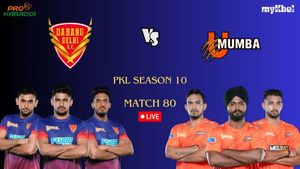 PKL Season 10 Highlights Match 80: Dabang Delhi Beat U Mumba 39-33 With A 6 Points Lead